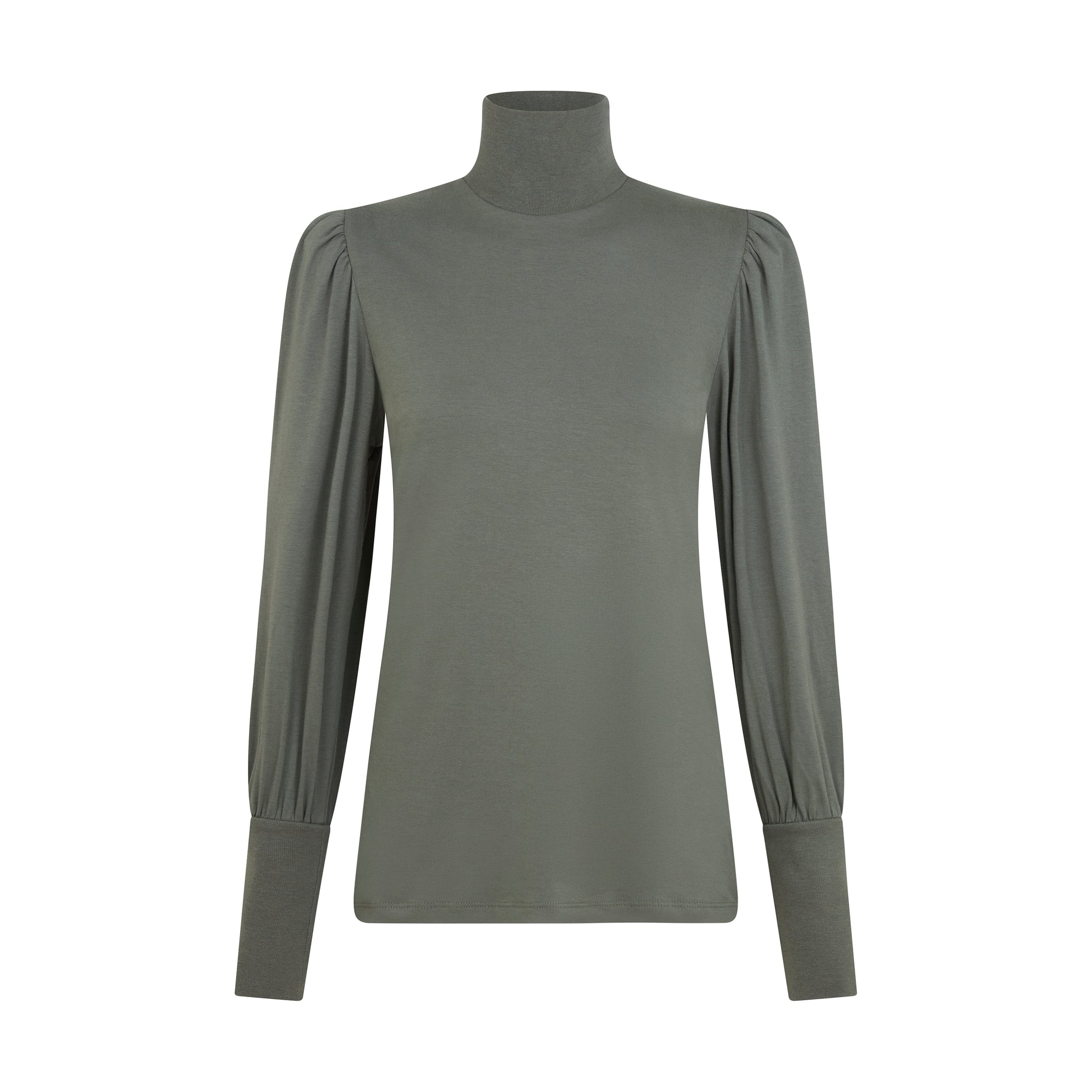 BRIDGET-LONG SLEEVE TURTLENECK T-SHIRT