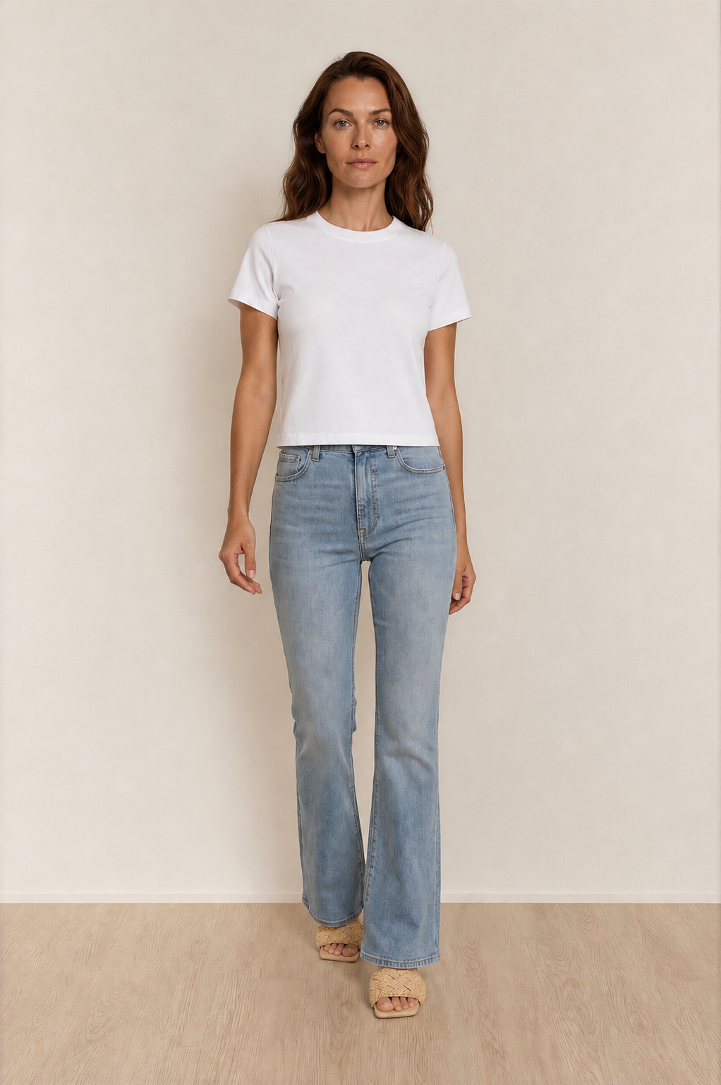 LIV BASIC CREW NECK SHORT SLEEVE T SHIRT