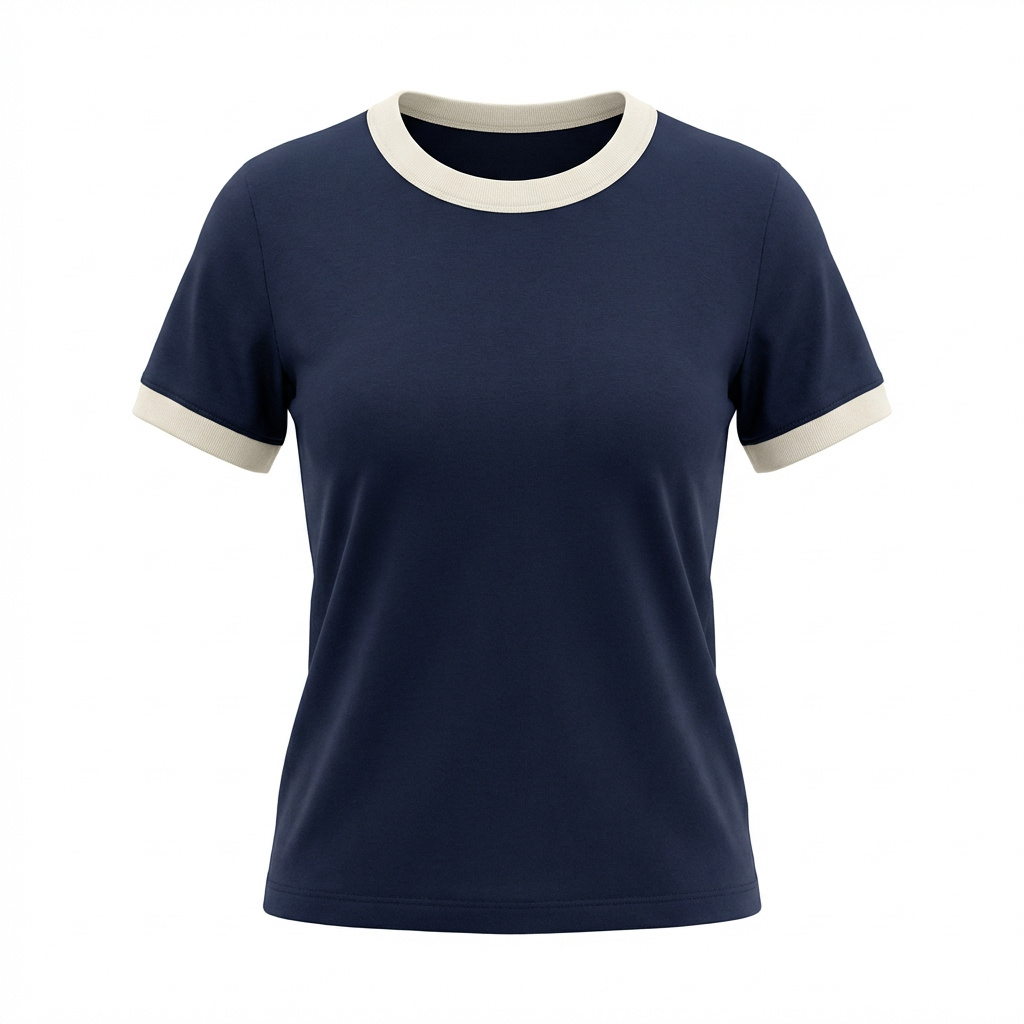 Lennon- Short Sleeve Ringer Tee – Livotte