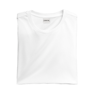 Livotte  folded organic cotton T-shirt in white